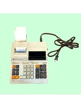 Texas Instruments TI-5130 Electronic Calculator - vintage and works